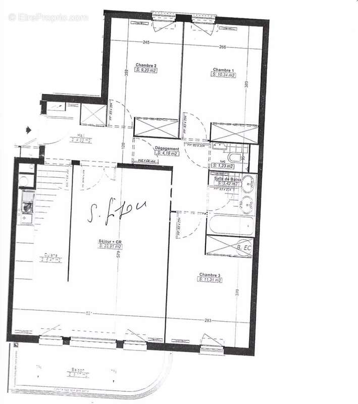 Appartement à VETRAZ-MONTHOUX