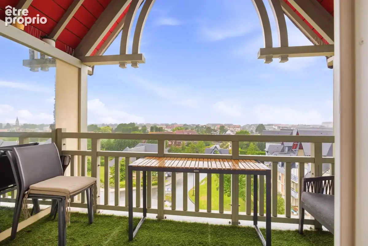 Duplex d'exception avec vue panoramique sur deauville, trouville et la mer - 120 m2 carrez - 3 chambres - 3ème - photo 1