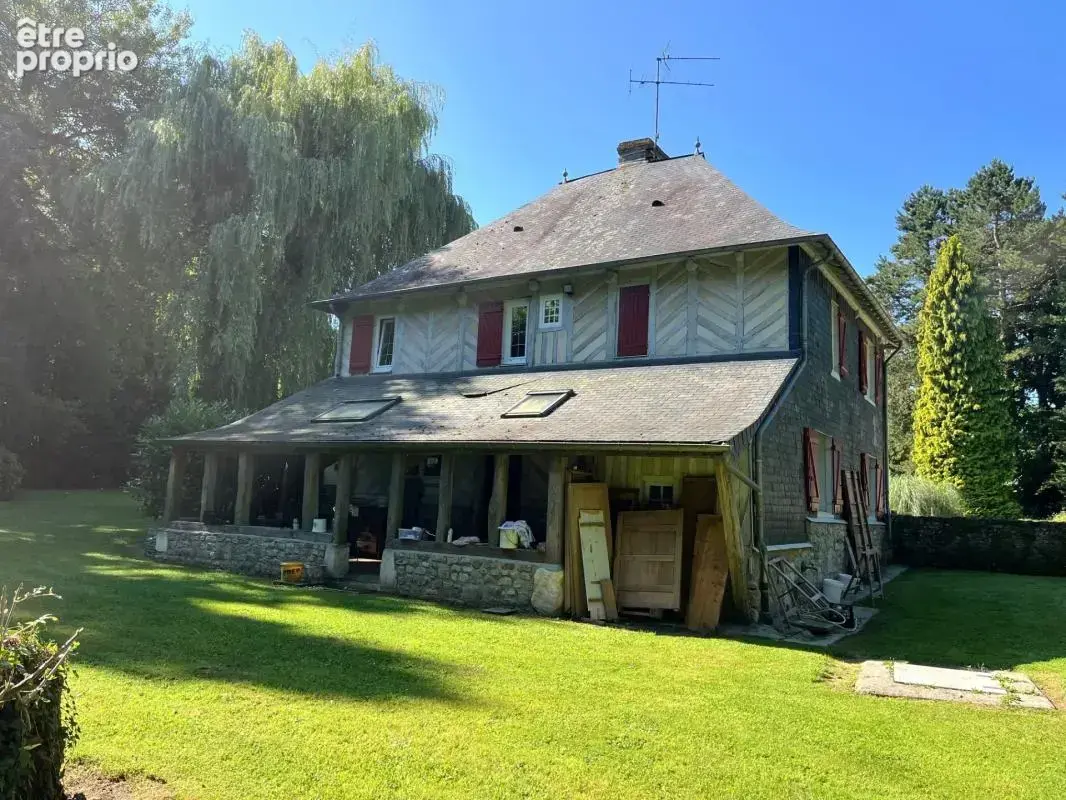 joli manoir de 156 M2 en surface utile avec son annexe sur une terrain d'1,3 hectares arboré - photo 25