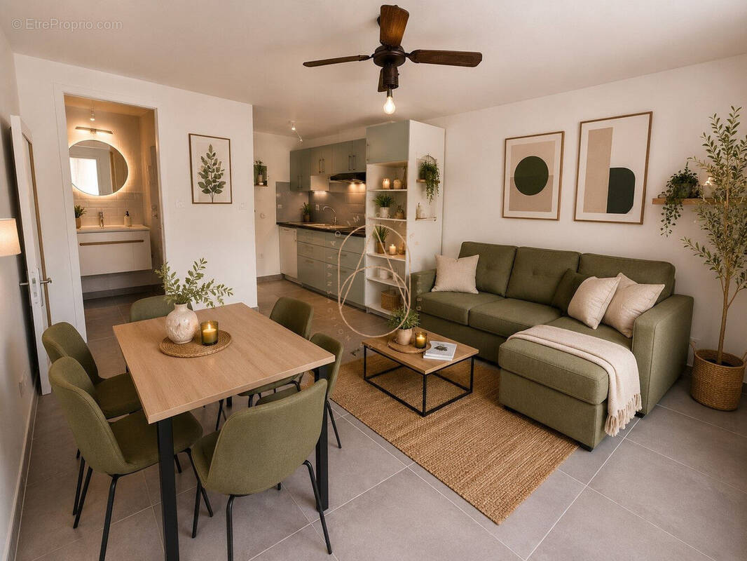 Appartement à MONTFERRIER-SUR-LEZ
