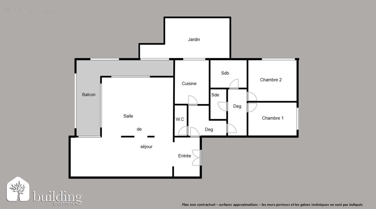 Appartement à LEVALLOIS-PERRET