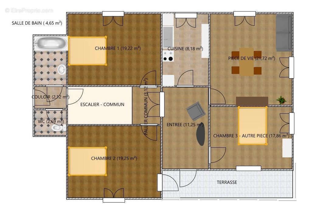 Appartement à ILLE-SUR-TET