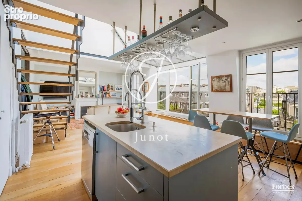 Paris 16e - VILLAGE D'AUTEUIL - Appartement - 5 pièces - 111,83m² Carrez - 127,59m² au sol - 3/4 chambres - Balcon - Derniers ét - photo 13