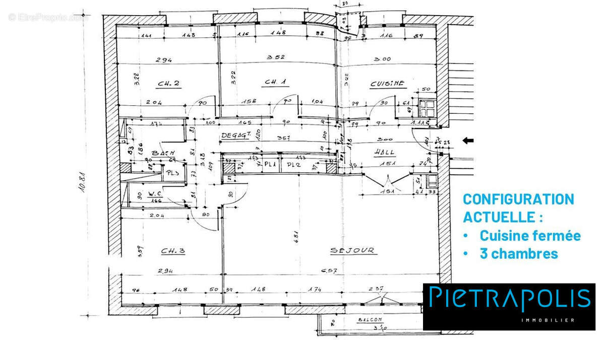 Appartement à LYON-6E