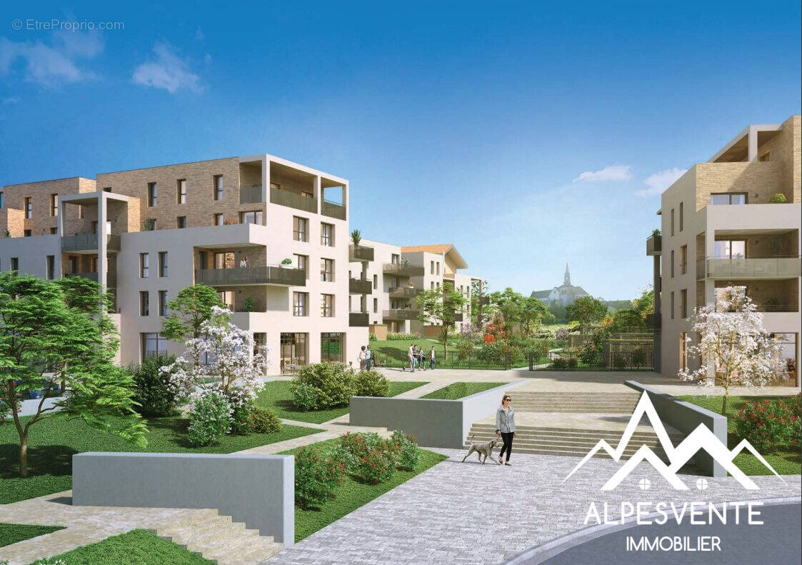 avendre-programme-neuf-rive-sud-sciez-alpesvente-sciez - Appartement à SCIEZ