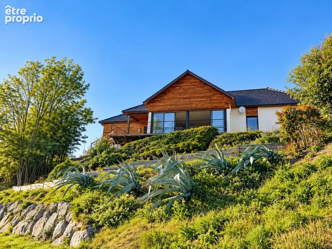 Maison contemporaine de plain-pied avec un immense panorama sur les Pyrénées - photo 16