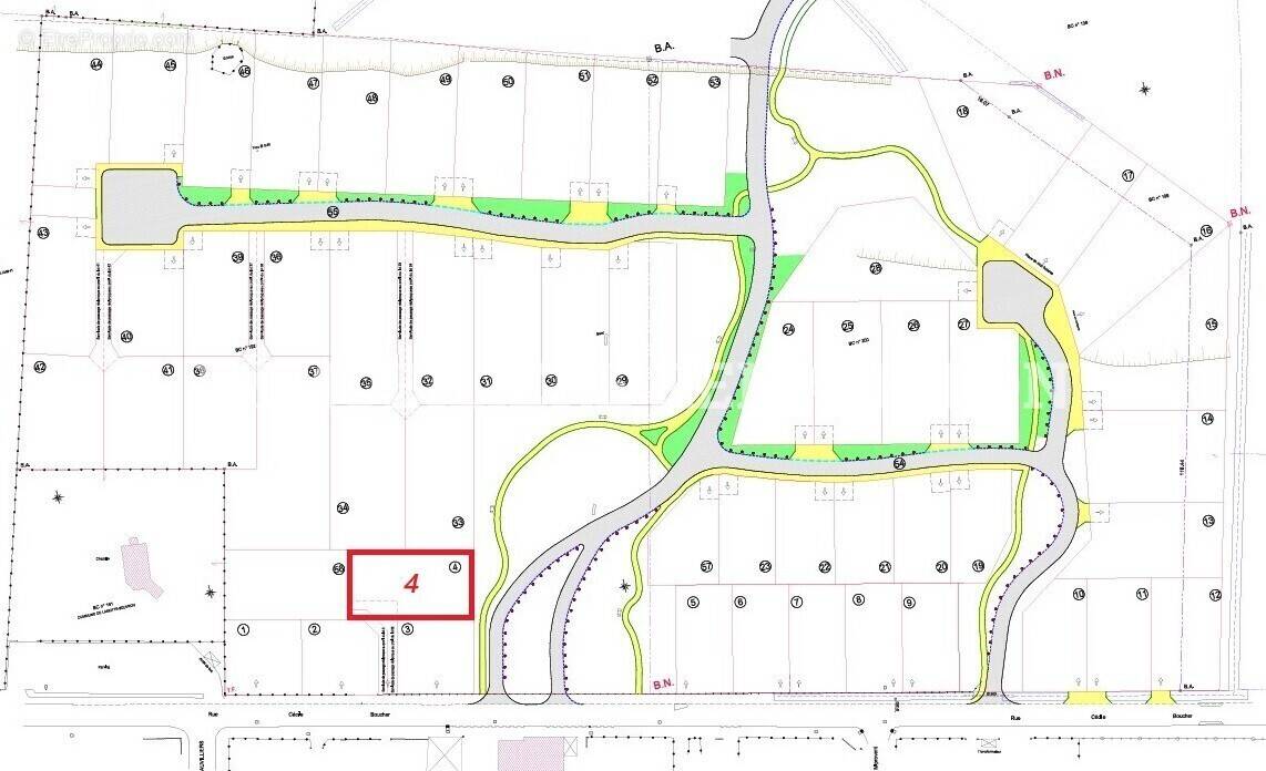 Terrain à LAMOTTE-BEUVRON