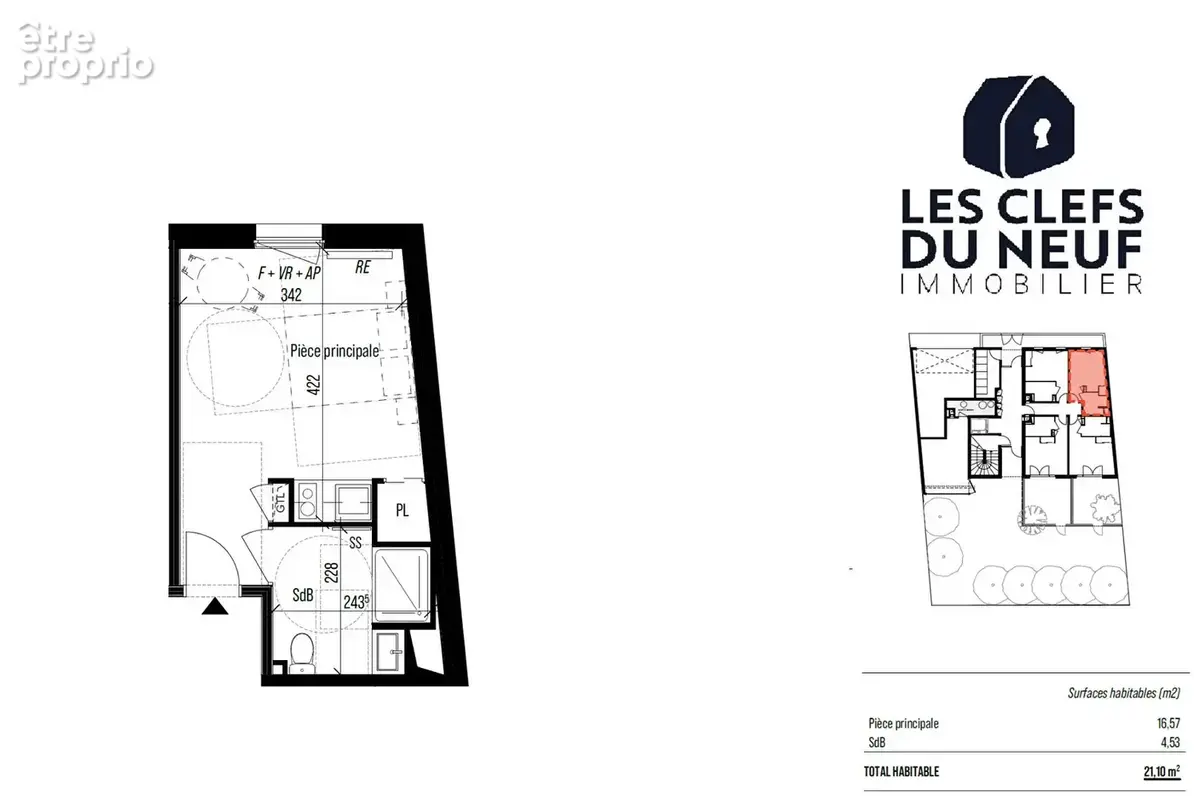STUDIO sur Toulouse de 22 m² quartier LES MINIMES ! - photo 4