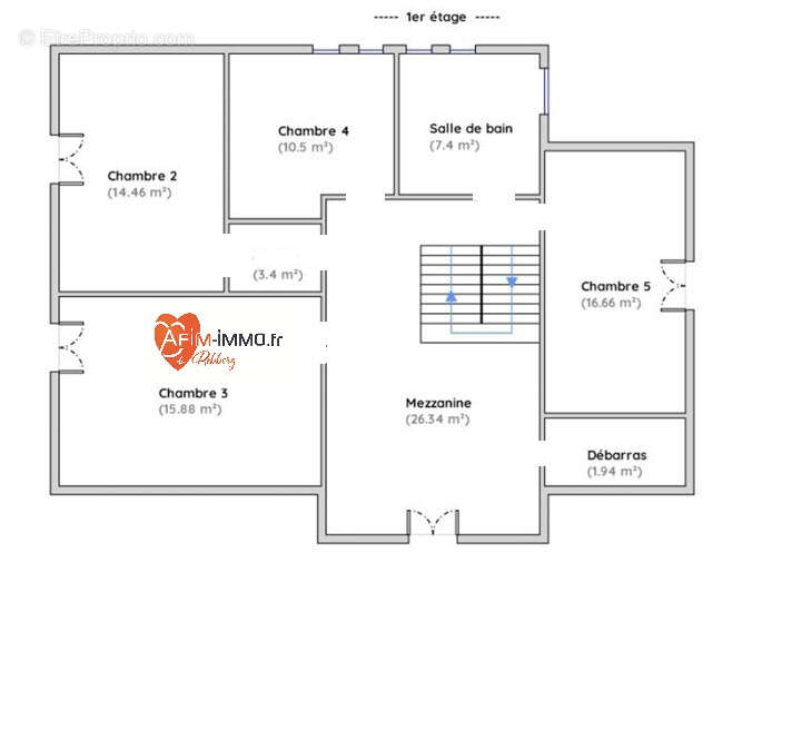Maison architecte 253m2   Parc 22 ares- Plain-pied 6 chambres orientation ouest - photo 12