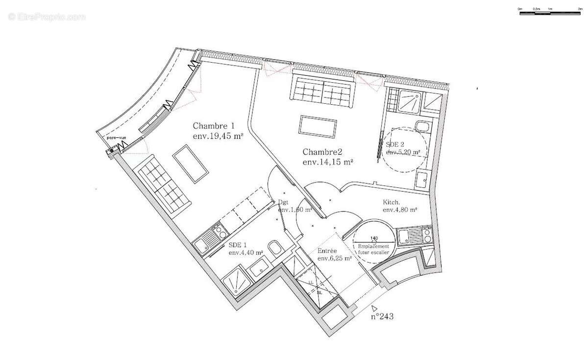 Appartement à PARIS-4E