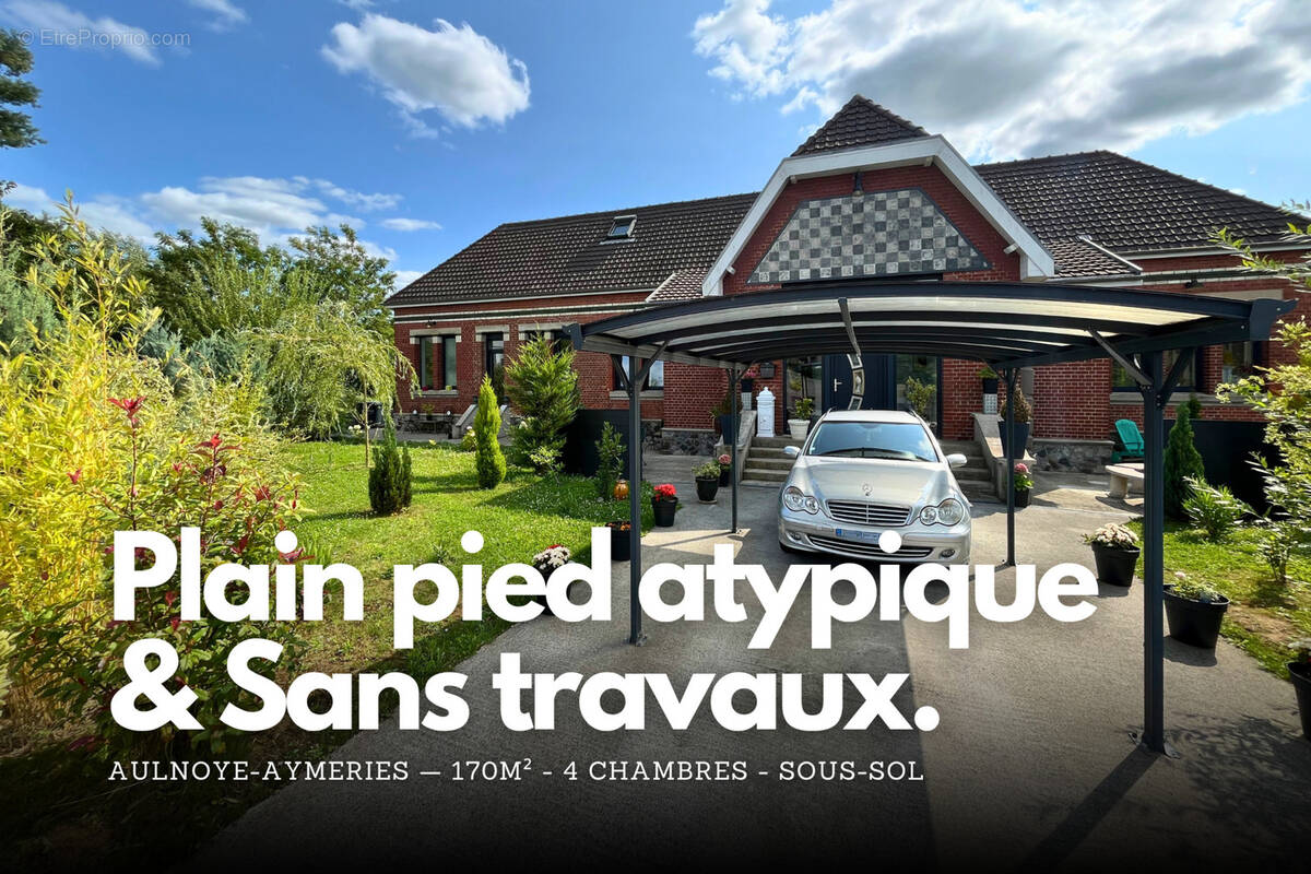 Maison à AULNOYE-AYMERIES