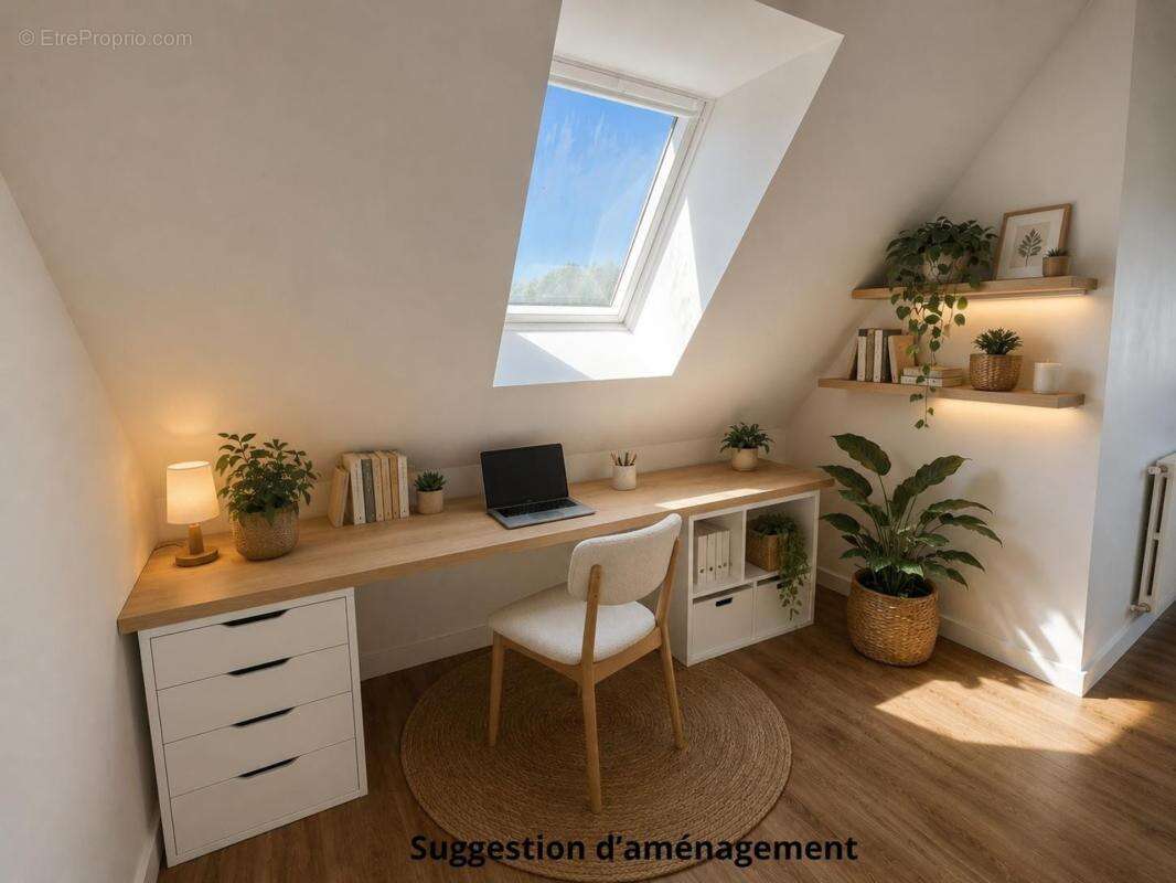 Centre-bourg de Saint-Avé – Maison entièrement rénovée de 120 m² sur un terrain de 500 m², comprenant 3 chambres, vie de plain-p - photo 9