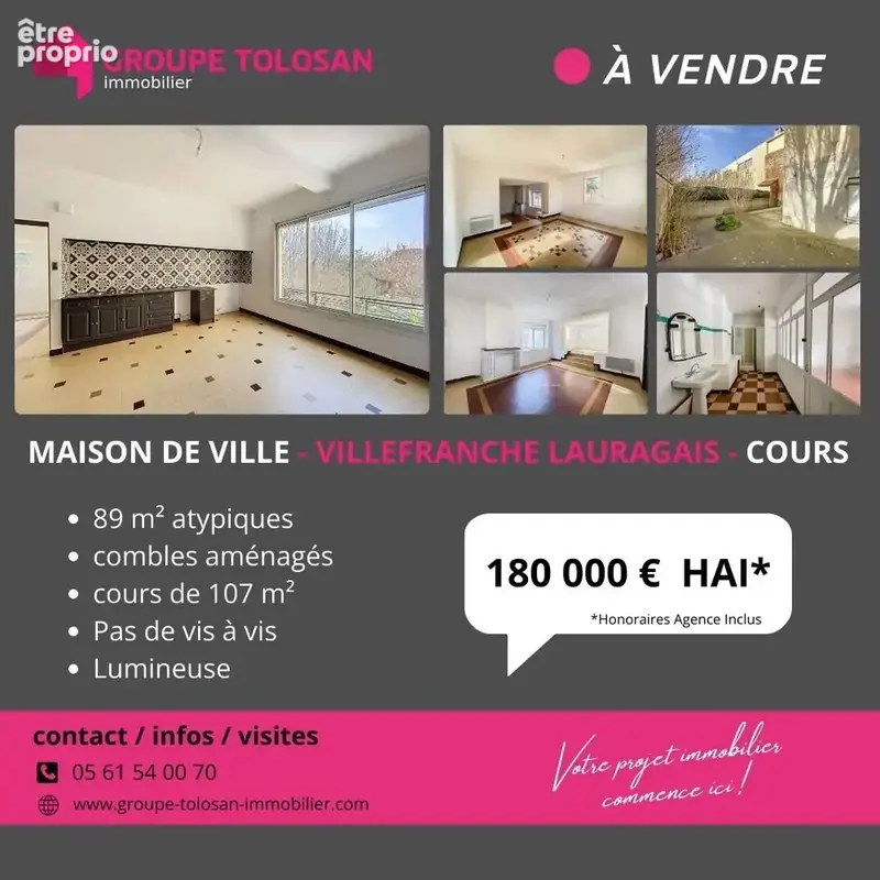 Villefranche de lauragais centre-ville - photo 10
