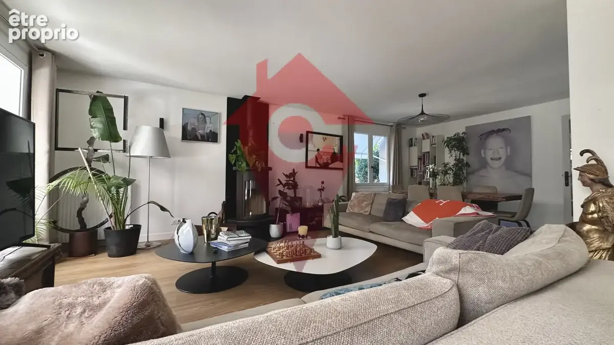 Maison familiale de 180 m2 avec piscine et jardin sans vis-à-vis   Orgeval - photo 3