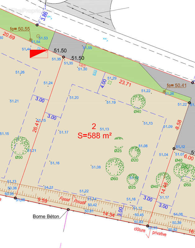 Terrain à BELIN-BELIET