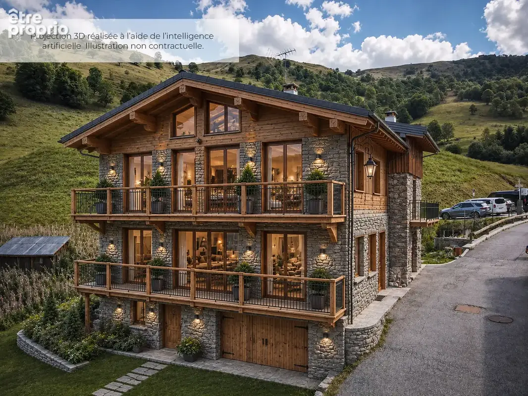 Chalet à rénover   Projet d’investissement immobilier dans la Vallée des Belleville - photo 6