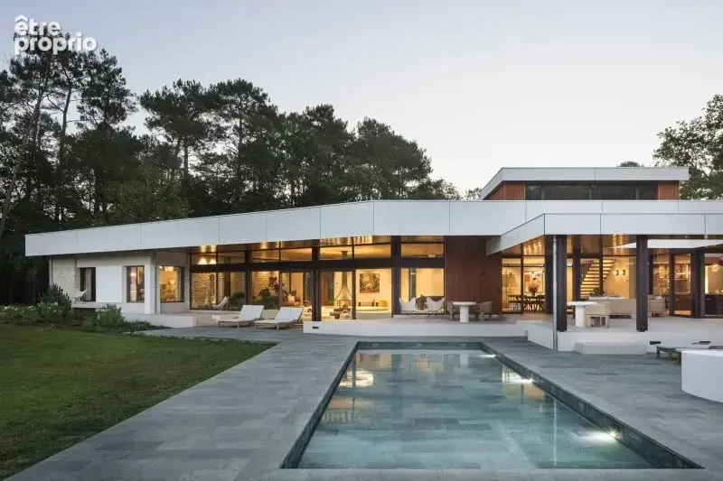 Propriété d'exception à vendre proche d'Hossegor - villa d'architecte unique sur 14 hectares - Luxe confidentiel Landes - photo 4
