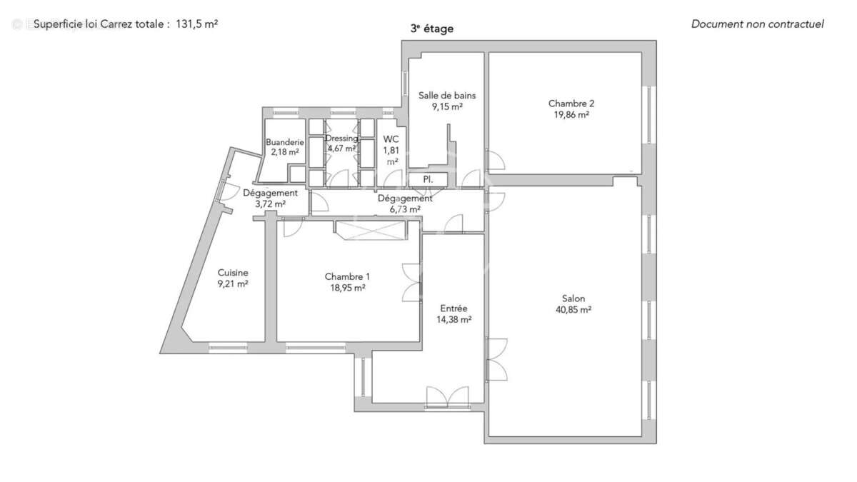 Appartement à PARIS-16E