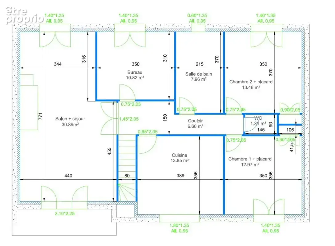 Maison familiale de 139 m², 4 chambres, bureau et 82 m2 de garage - photo 19