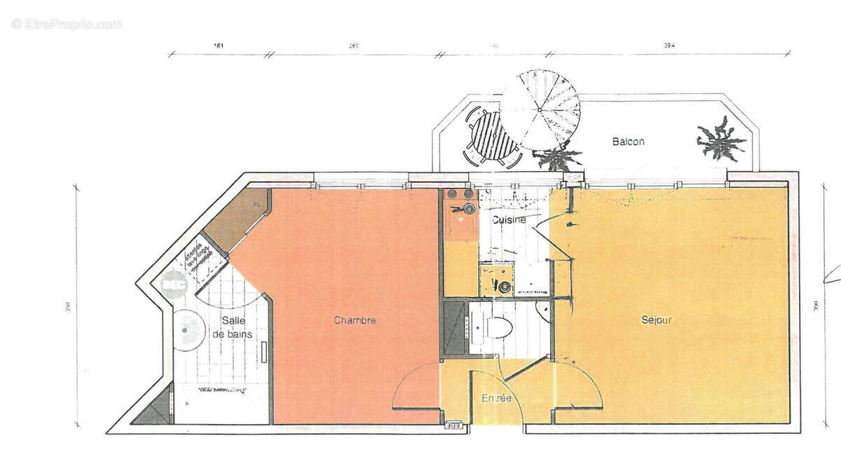 Appartement à COURBEVOIE