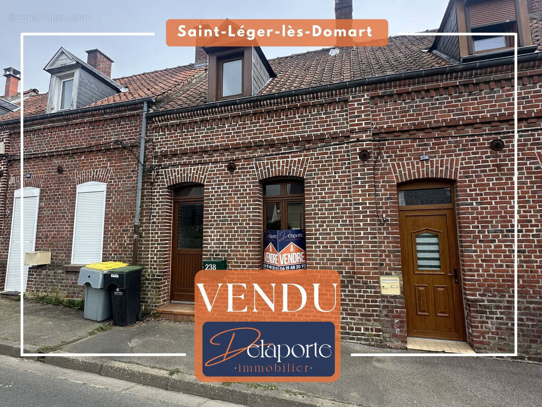 Maison à SAINT-LEGER-LES-DOMART