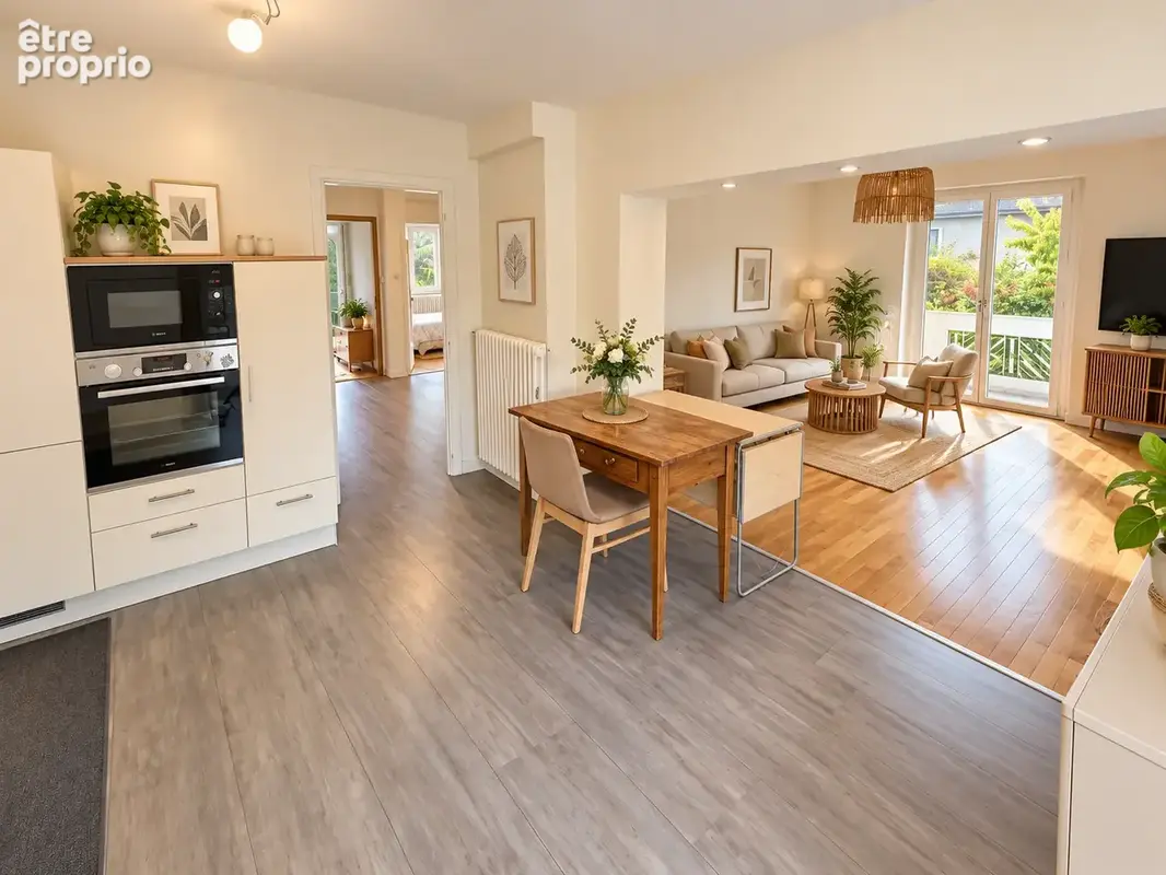 Exclusivité   ville-la-grand   superbe t3 de 87 m2 rénové avec jardin - photo 2