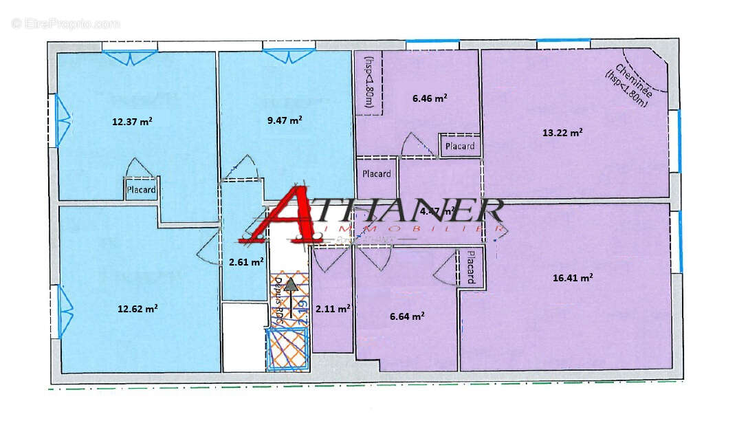 Argeles sur Mer - Grand appartement - A rénover - 5 Pièces - 86m2 - photo 9