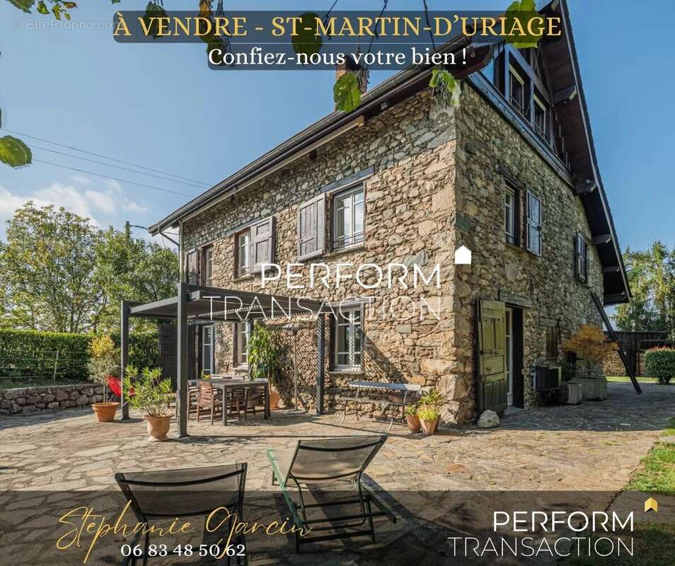 Maison à SAINT-MARTIN-D&#039;URIAGE