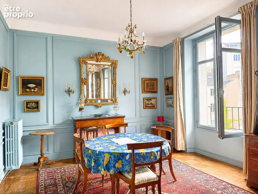 A vendre - agence giboire nantes - appartement t5 de 177 m2 - nantes quartier prefecture - photo 2