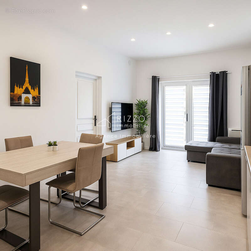 PERON   Appartement T4 avec terrasse, jardin et 2 parkings - photo 4
