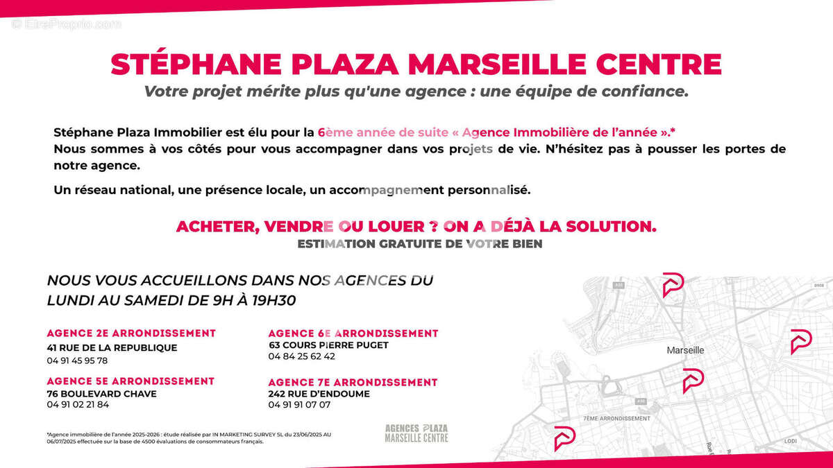 Commerce à MARSEILLE-6E