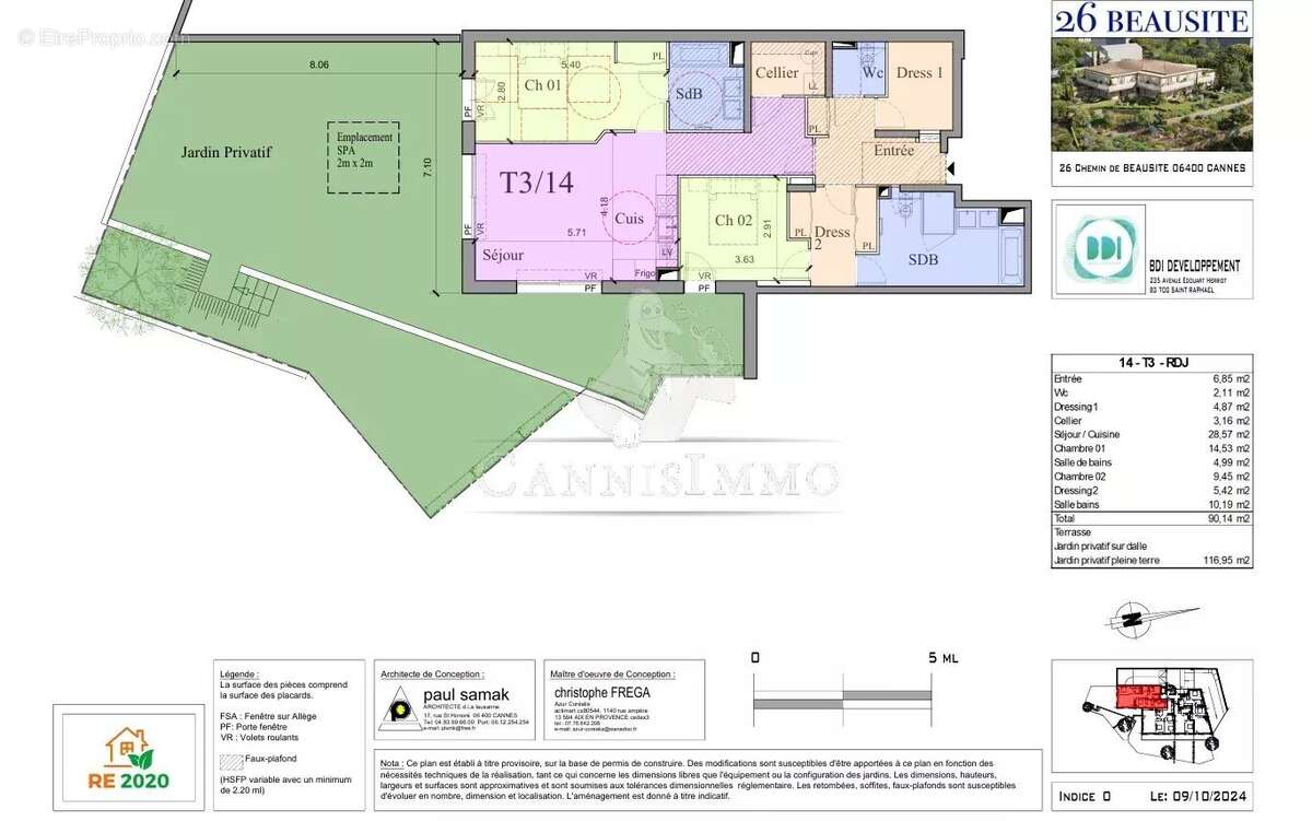 Appartement à CANNES