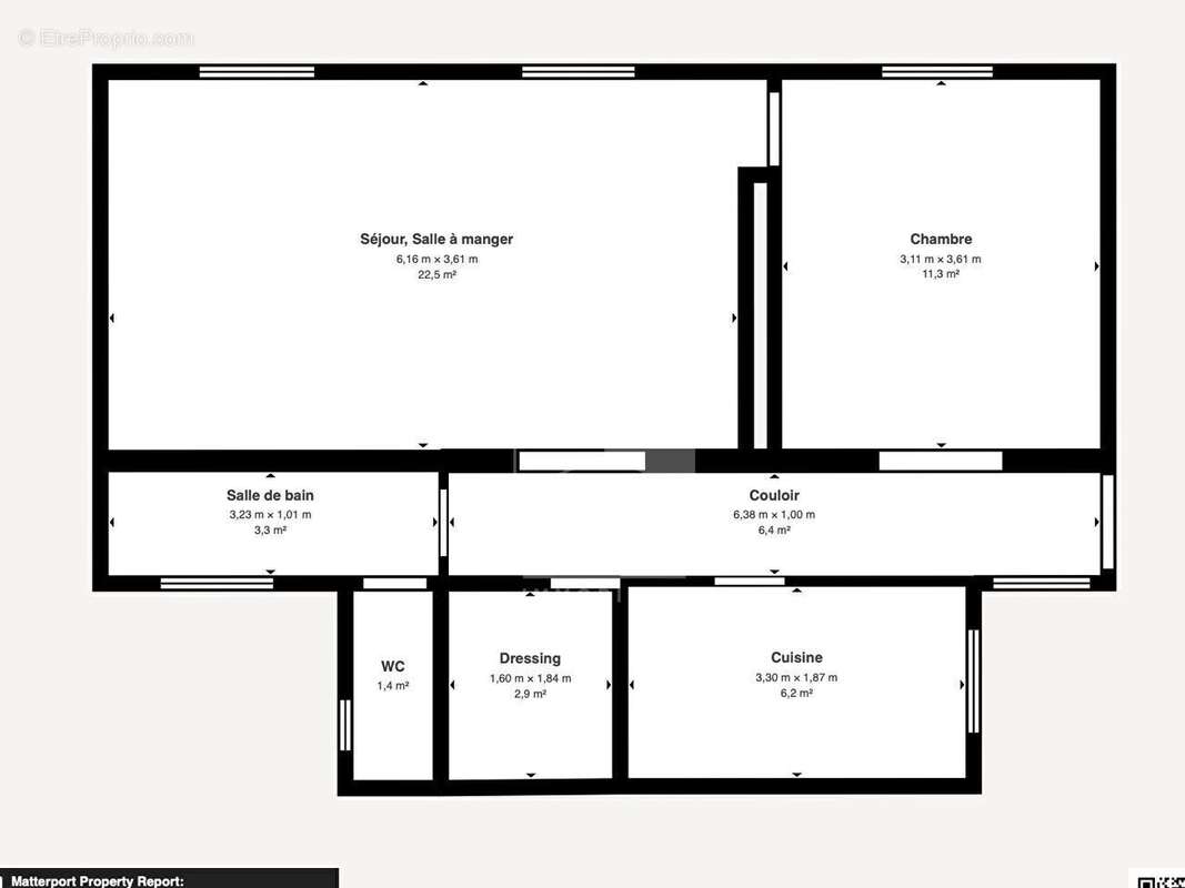 Appartement à PARIS-17E