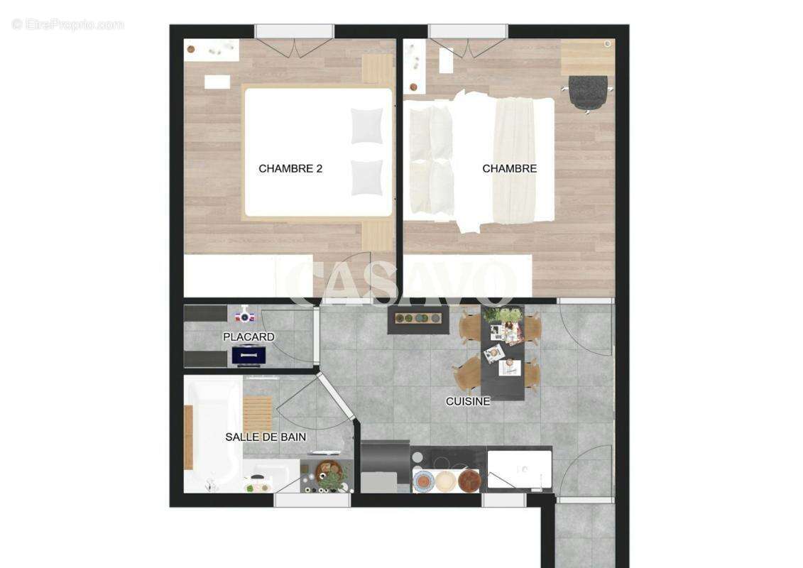 Vente Appartement 3 pièces de 38m² - 93200 Saint-Denis - photo 7
