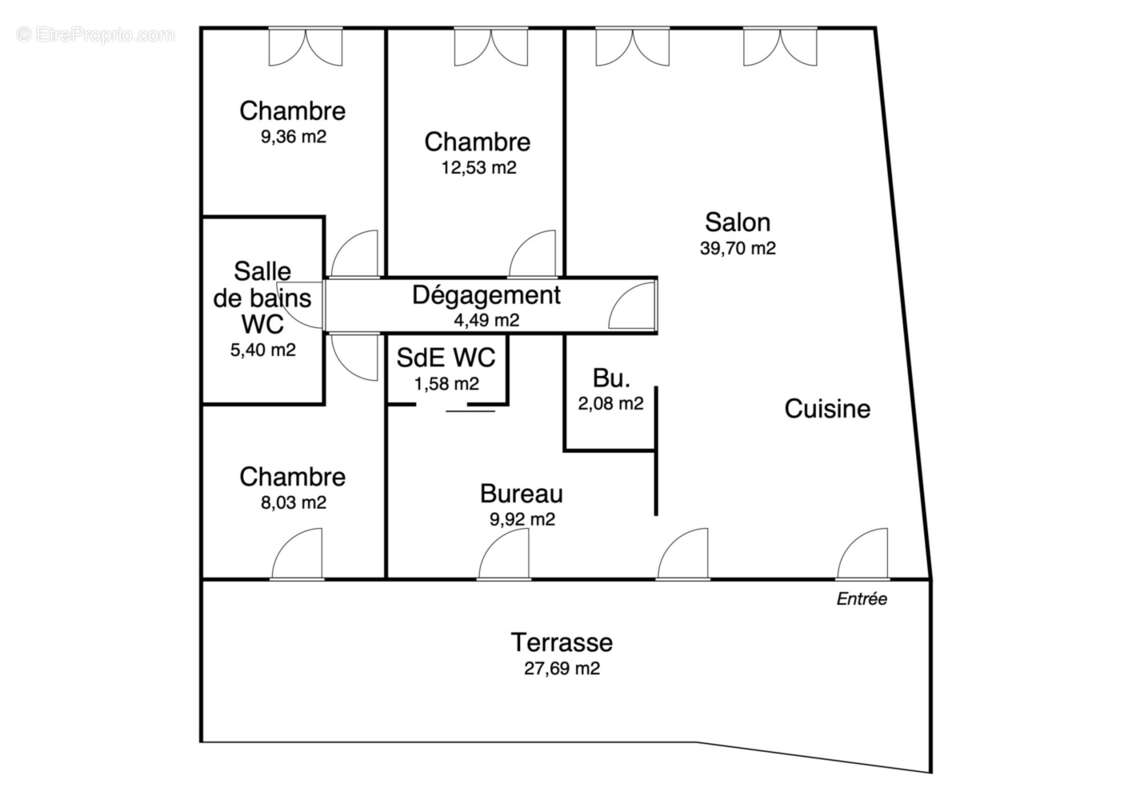 Appartement à MARSEILLE-8E