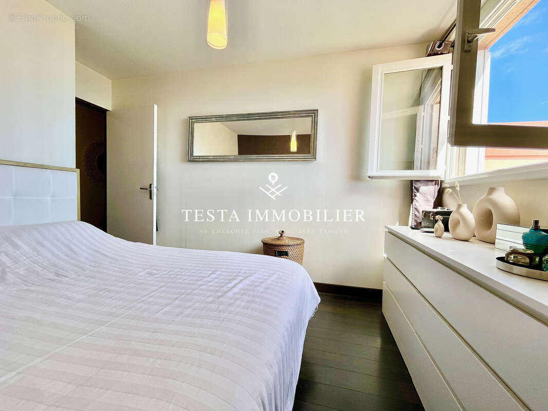 Menton - 3 pieces 63 m - dernier etage - terrasse - vue mer - photo 11