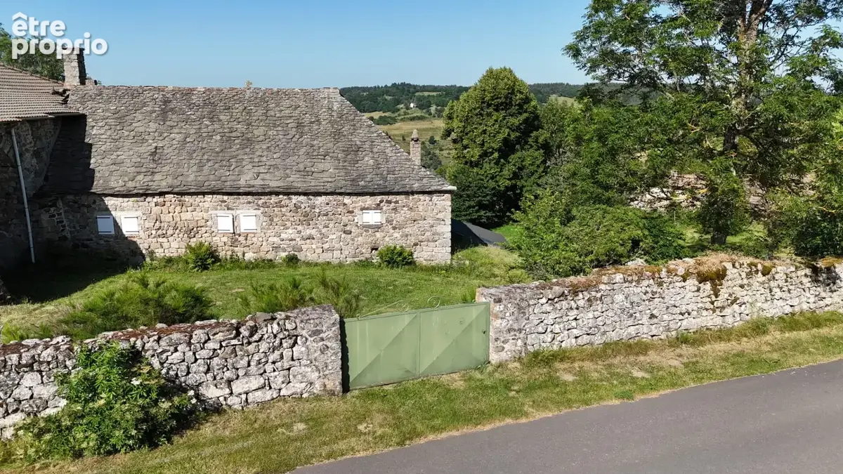 Authentique corps de ferme en pierre avec toit en lauze et vue panoramique - photo 18