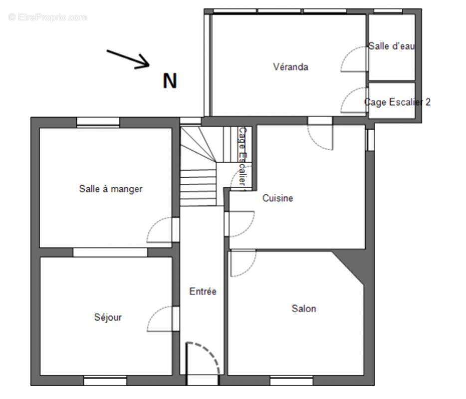 Maison à PLONEVEZ-DU-FAOU