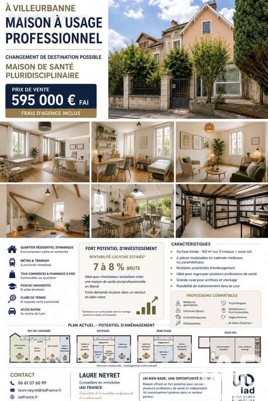 Photo 2 - Maison à VILLEURBANNE