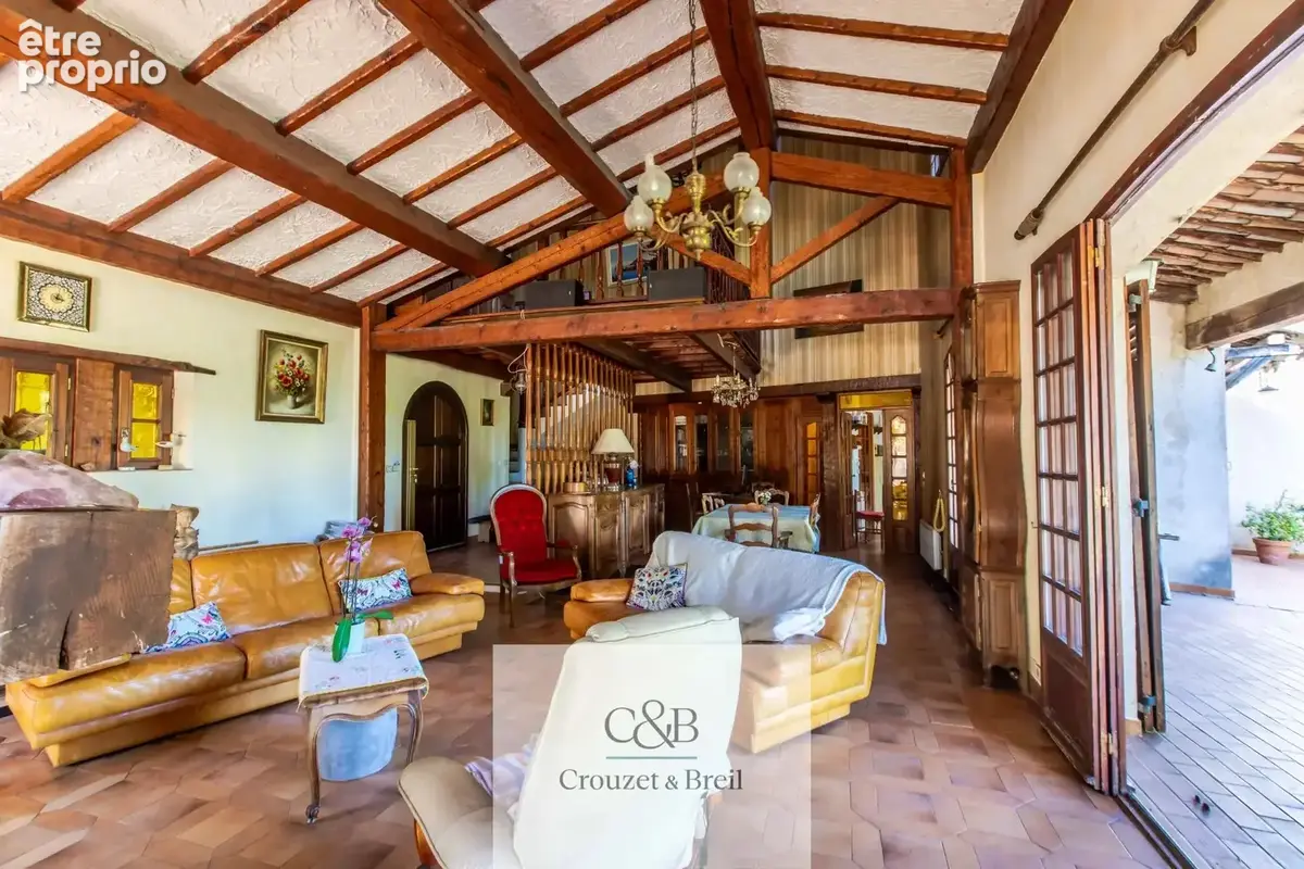 Maison provencale piscine vue baou saint jeannet - photo 8