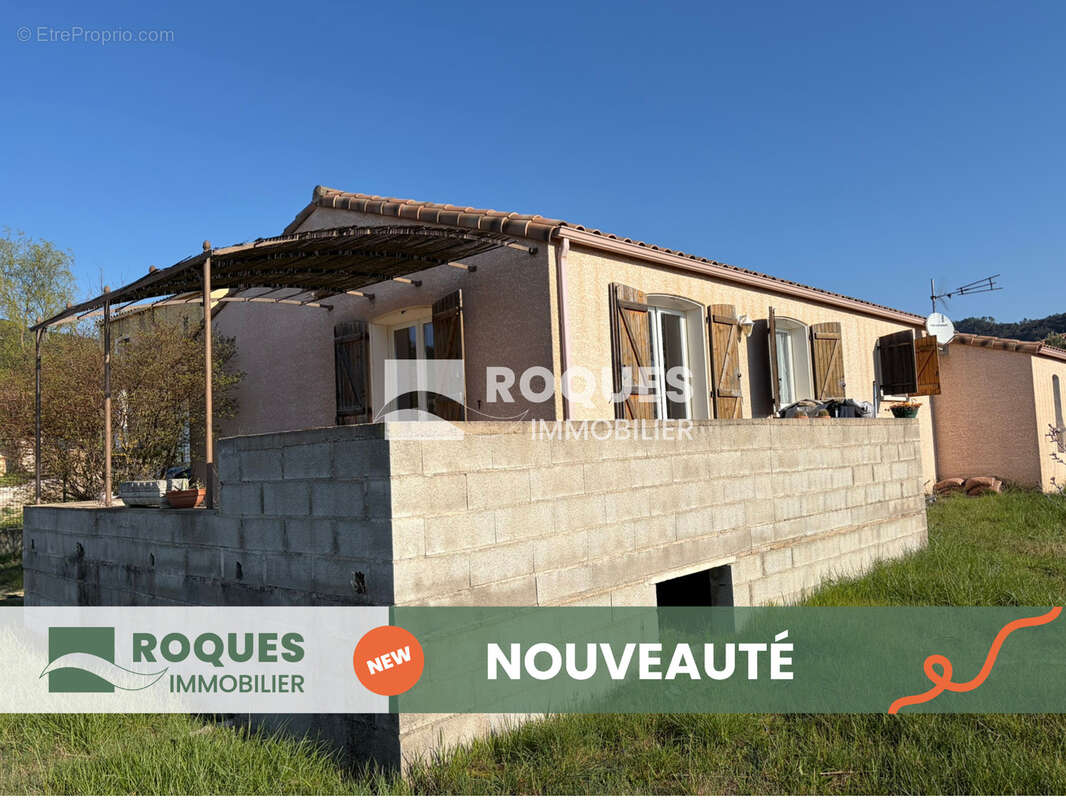 Hérépian, à vendre villa 3 pièces plus terrain - photo 1