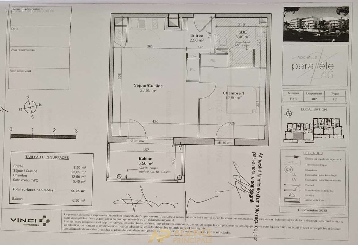 Appartement à LA ROCHELLE