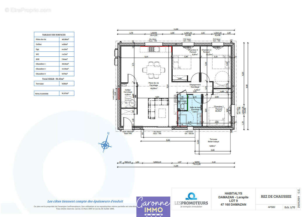 Maison à DAMAZAN