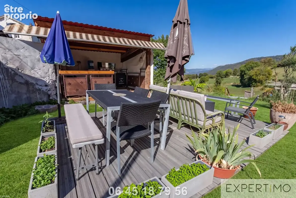 Maison de caractere renovee - calme - vue degagee- piscine et grange - photo 3