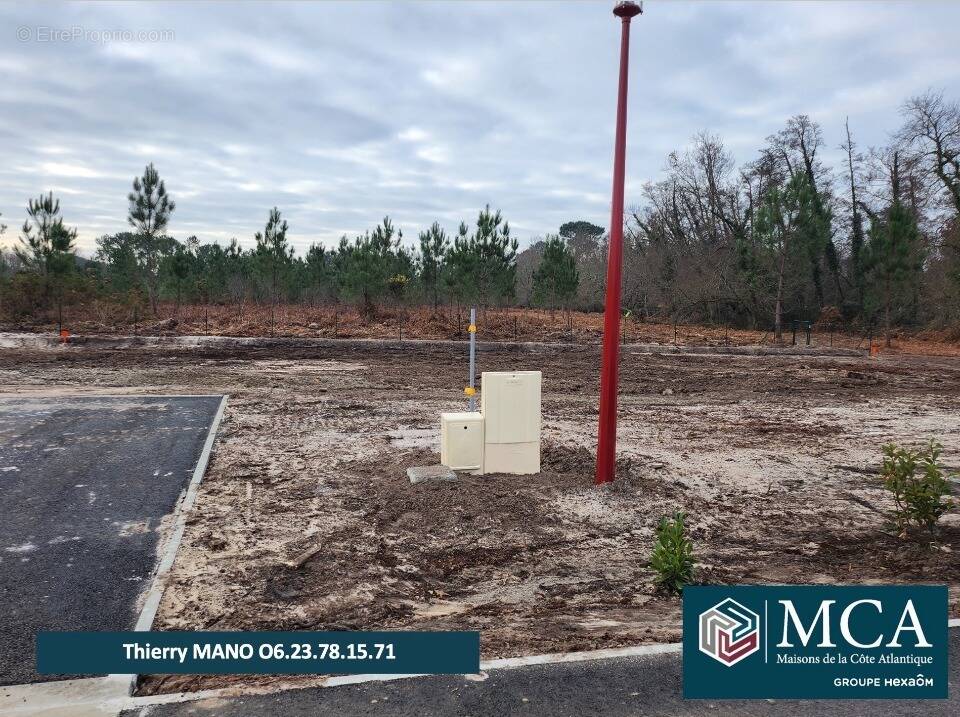 Terrain à PARENTIS-EN-BORN