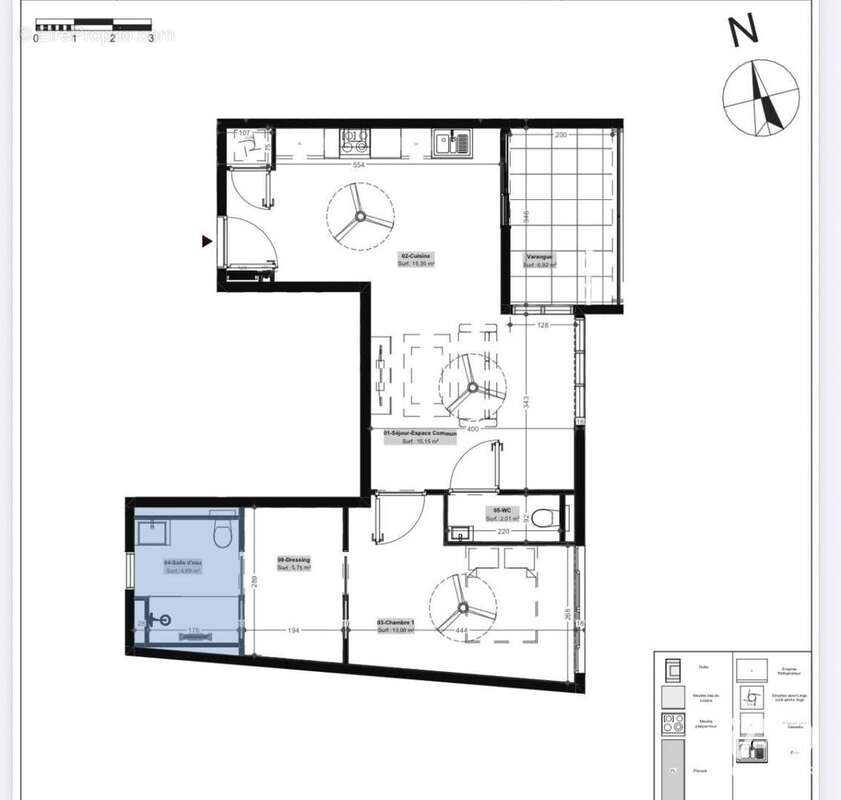 Photo 4 - Appartement à SAINT-DENIS