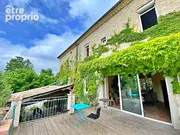 Façade vue terrasse - Maison à CREST