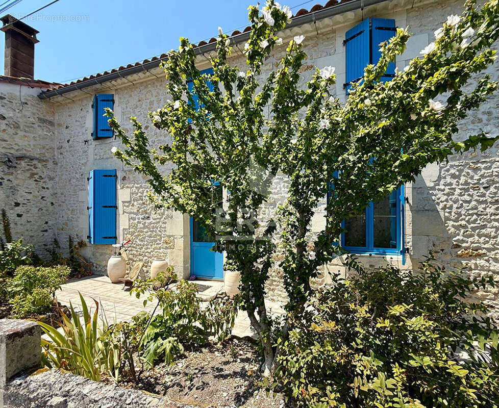 Maison et studio locatif - superbe charentaise avec pierres apparentes - photo 2