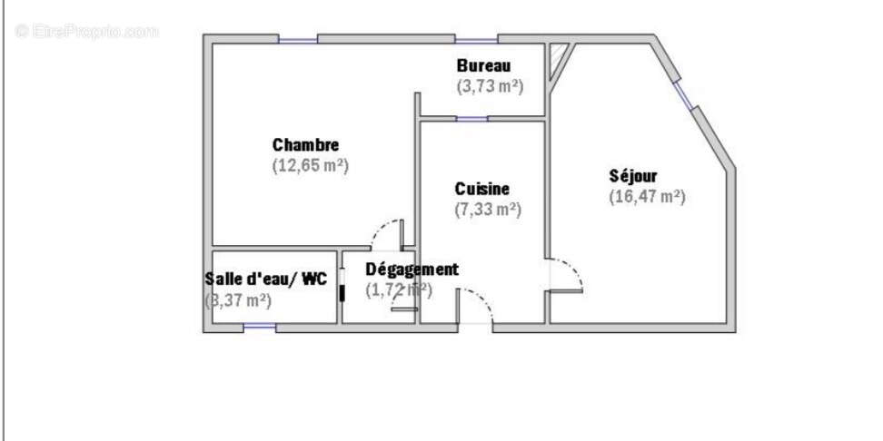 Appartement à PARIS-13E