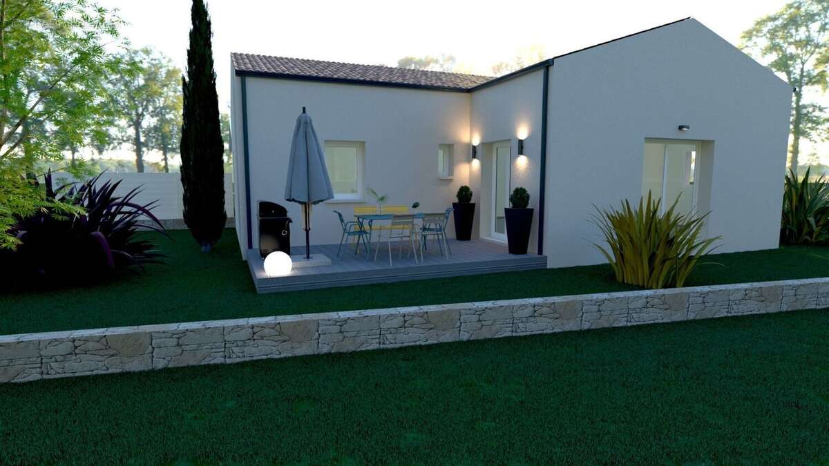 Projet de construction d'une maison  m² avec terrain à RIVIERES (16) - photo 5